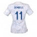 Billige Frankrig Ousmane Dembele #11 Udebane Fodboldtrøjer Dame VM 2022 Kortærmet